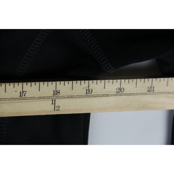 Eddie Bauer Fleece Pullover Womens Large Black 1/2 Zip Soft Lilly Employee EB237 - Picture 9 of 9